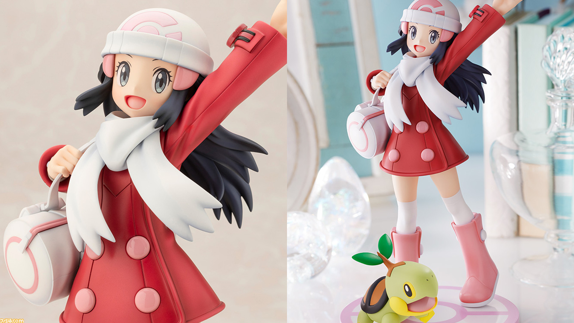 ポケモン　ヒカリ　ナエトル　フィギュア ARTFX J ヒカリ with ナエトル 1/8スケール – SOOTANG HOBBY