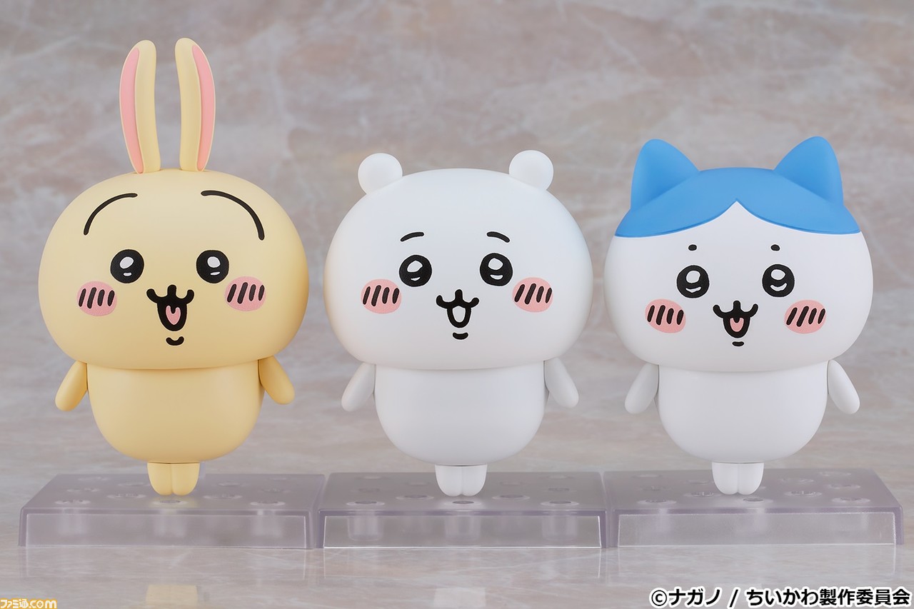 新品　ねんどろいど　ちいかわ　ハチワレ　うさぎ　3体セット　予約特典付き