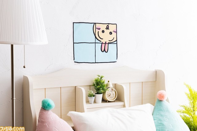 『ちいかわ』ウォールステッカーが本日(6月24日)発売。ちいかわ、うさぎ、ハチワレが窓から覗きこむ姿がかわいい!