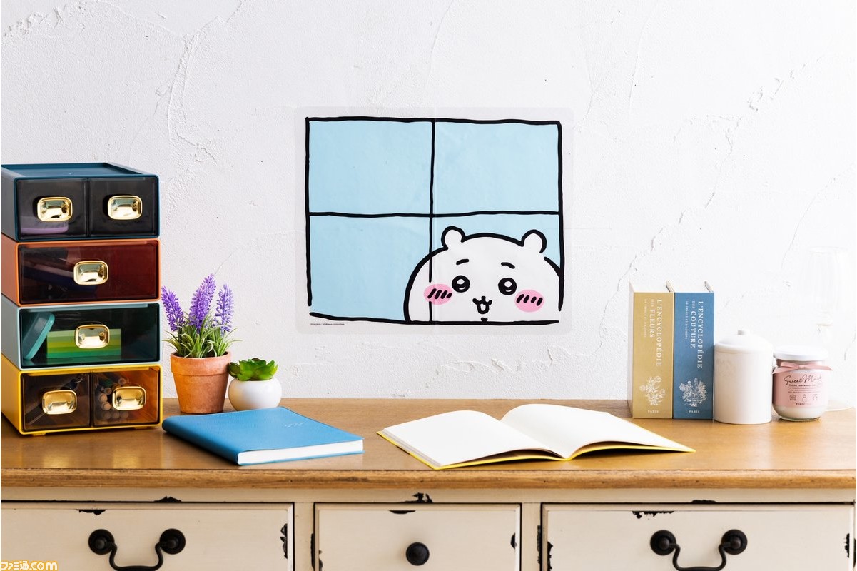 かわいい】『ちいかわ』ウォールステッカーが本日（6/24）発売。窓から覗いてるちいかわ、ハチワレ、うさぎがかわいすぎる |  ゲーム・エンタメ最新情報のファミ通.com