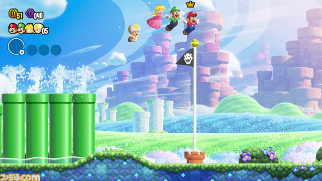 『スーパーマリオブラザーズ ワンダー』10月20日発売、予約受付開始。ゾウマリオやデイジーも登場【Nintendo Direct】