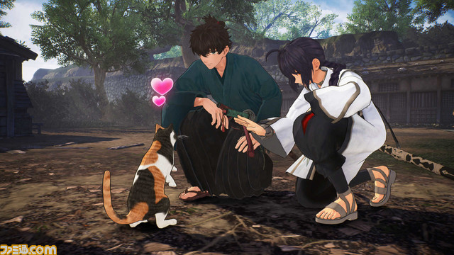 『Fate/サムライレムナント』動物ふれあい