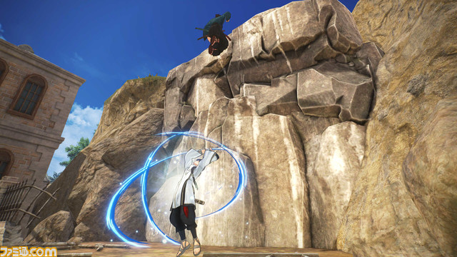 『Fate/サムライレムナント』崖ジャンプ