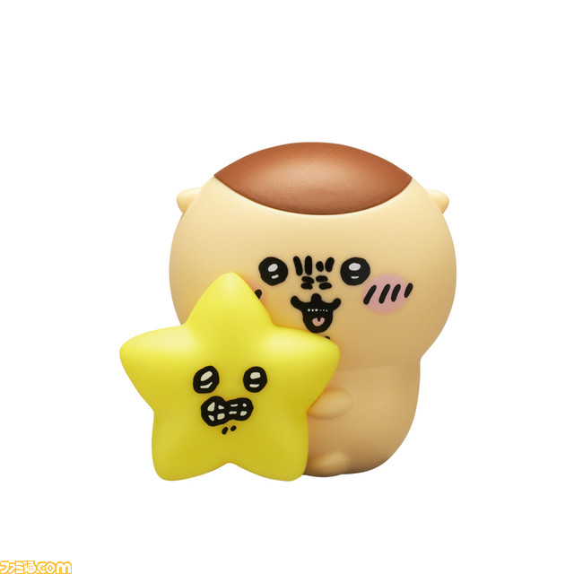 『ちいかわ』三ツ星レストランの星がライトになったフィギュアがカプセルトイ化。7/1より販売開始。レア種は“なんかやな気持ちになる”黒い星
