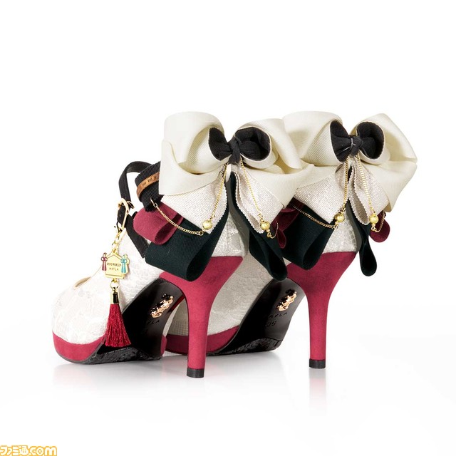 【サンホラ】Sound Horizon『絵馬に願ひを!』がエレガントなパンプス(靴)に。和風かつ華麗なデザインで6月30日18時より予約開始