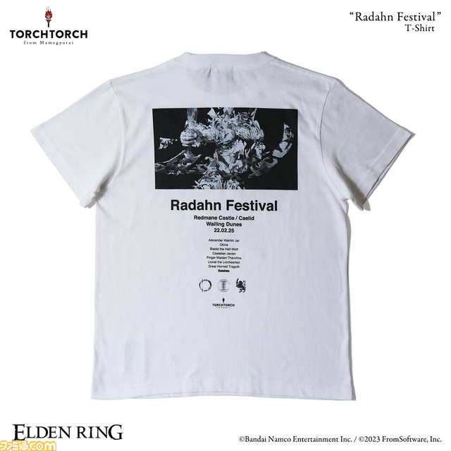 『エルデンリング』ラダーン祭り、半狼のブライヴのTシャツやバッグが一般販売スタート。今にも襲いかからんばかりのラダーンは存在感バツグン
