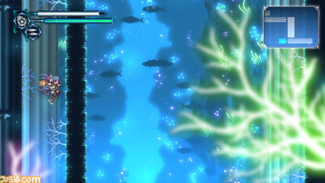 2Dアクション『幻日のヨハネ -BLAZE in the DEEPBLUE-』11月16日発売。『ガンヴォルト』のインティ・クリエイツが送る海底ダンジョンの冒険