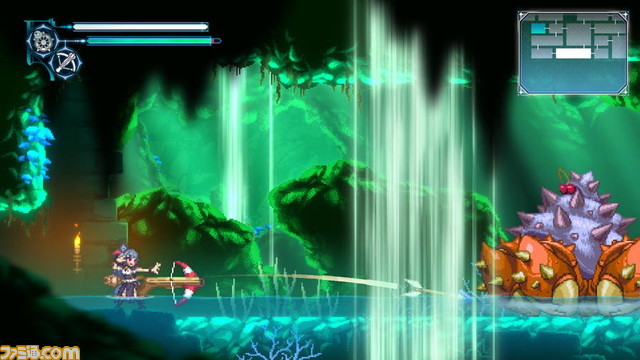 2Dアクション『幻日のヨハネ -BLAZE in the DEEPBLUE-』11月16日発売。『ガンヴォルト』のインティ・クリエイツが送る海底ダンジョンの冒険