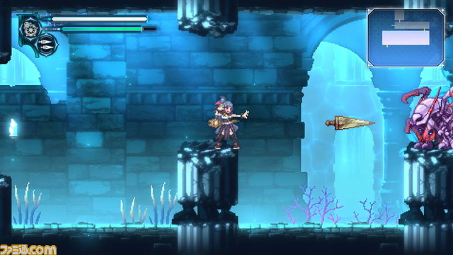 2Dアクション『幻日のヨハネ -BLAZE in the DEEPBLUE-』11月16日発売。『ガンヴォルト』のインティ・クリエイツが送る海底ダンジョンの冒険