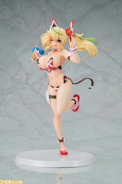 『PSO2』水着姿のジェネが1/7スケールでフィギュア化。豊満なボディや日差しに負けない眩しい笑顔などを丁寧に再現