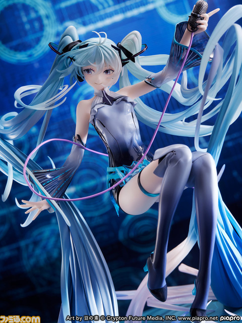 【F:NEX初音ミク新作】『初音ミク 科技魔法ver. 1/7スケールフィギュア』が6/30予約開始。“科学技術の進歩が生んだ、魔法のような存在”をコンセプトに幻想的な長髪を立体化!