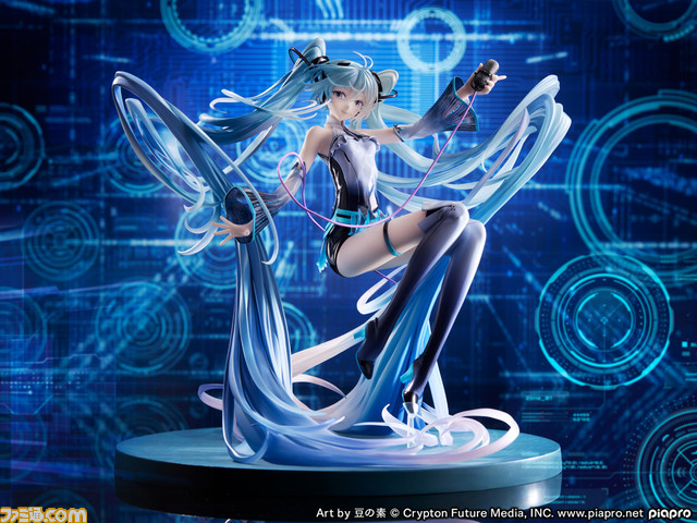 【F:NEX初音ミク新作】『初音ミク 科技魔法ver. 1/7スケールフィギュア』が6/30予約開始。“科学技術の進歩が生んだ、魔法のような存在”をコンセプトに幻想的な長髪を立体化!