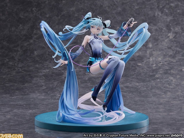 【F:NEX初音ミク新作】『初音ミク 科技魔法ver. 1/7スケールフィギュア』が6/30予約開始。“科学技術の進歩が生んだ、魔法のような存在”をコンセプトに幻想的な長髪を立体化!