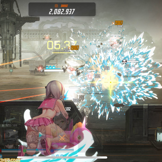 【NIKKE】水着ネオンのバランス調整が実施。バーストスキルのダメージ倍率が3倍に【ニケ】