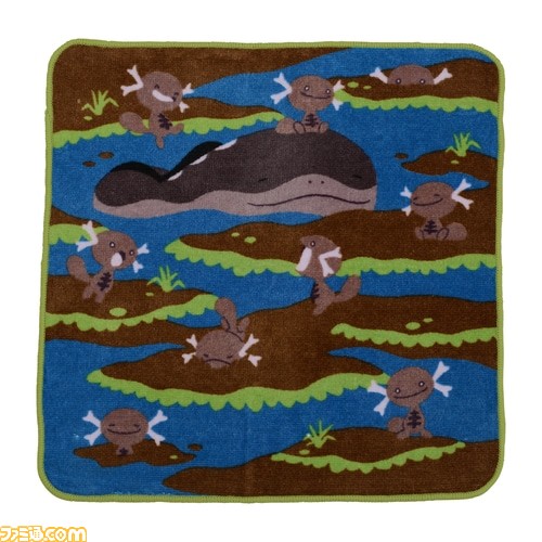 『ポケモン』新作タオルがポケモンセンターオンラインで発売。ウミディグダのほぼ等身大マフラータオルがインパクト大