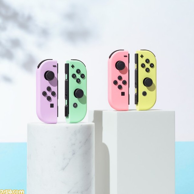 Switch】パステルカラーの新色Joy-Conが本日（6/30）発売。パープル