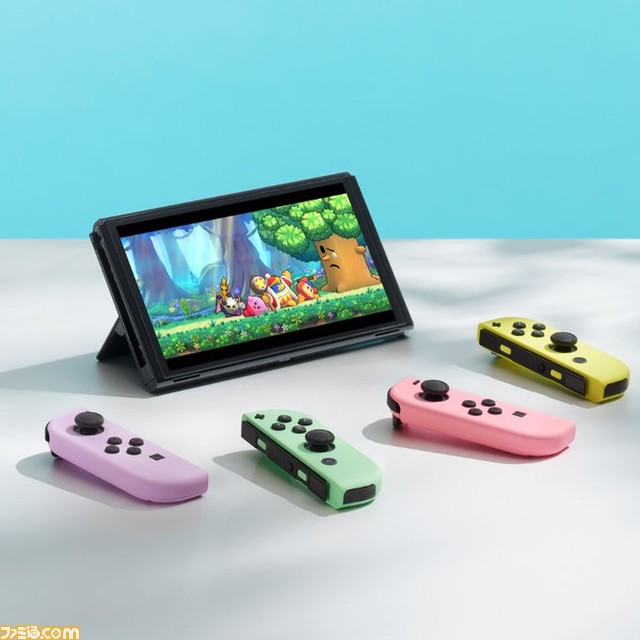 Switch ジョイコン Joy-Con パステルパープル/パステルグリーン