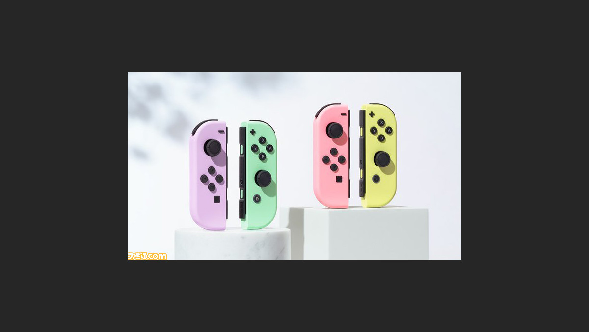 Switch】パステルカラーの新色Joy-Conが本日（6/30）発売。パープル