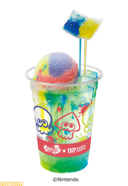 『スプラトゥーン3』×サーティワンのコラボが本日（6/30）スタート。“トリカラバトル”モチーフのイカしたアイスが登場！