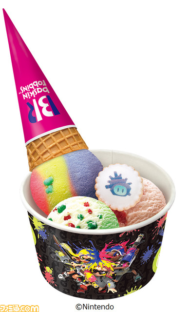 『スプラトゥーン3』×サーティワンのコラボが本日（6/30）スタート。“トリカラバトル”モチーフのイカしたアイスが登場！