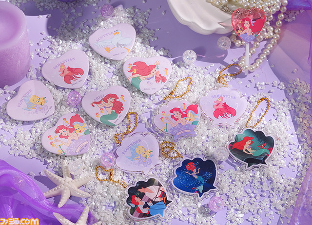 『リトル・マーメイド』をイメージしたカフェが東京、大阪、名古屋にオープン。アリエルがデザインされたグッズや名シーンを彷彿とさせるメニューが多数登場