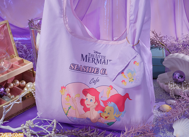 『リトル・マーメイド』をイメージしたカフェが東京、大阪、名古屋にオープン。アリエルがデザインされたグッズや名シーンを彷彿とさせるメニューが多数登場