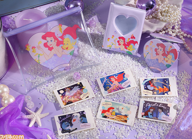 『リトル・マーメイド』をイメージしたカフェが東京、大阪、名古屋にオープン。アリエルがデザインされたグッズや名シーンを彷彿とさせるメニューが多数登場