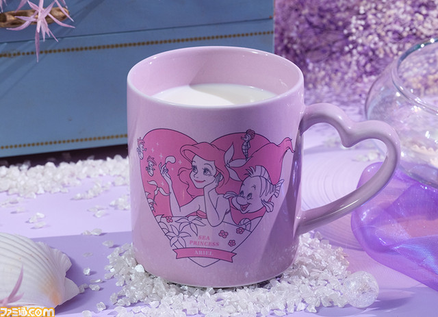 『リトル・マーメイド』をイメージしたカフェが東京、大阪、名古屋にオープン。アリエルがデザインされたグッズや名シーンを彷彿とさせるメニューが多数登場