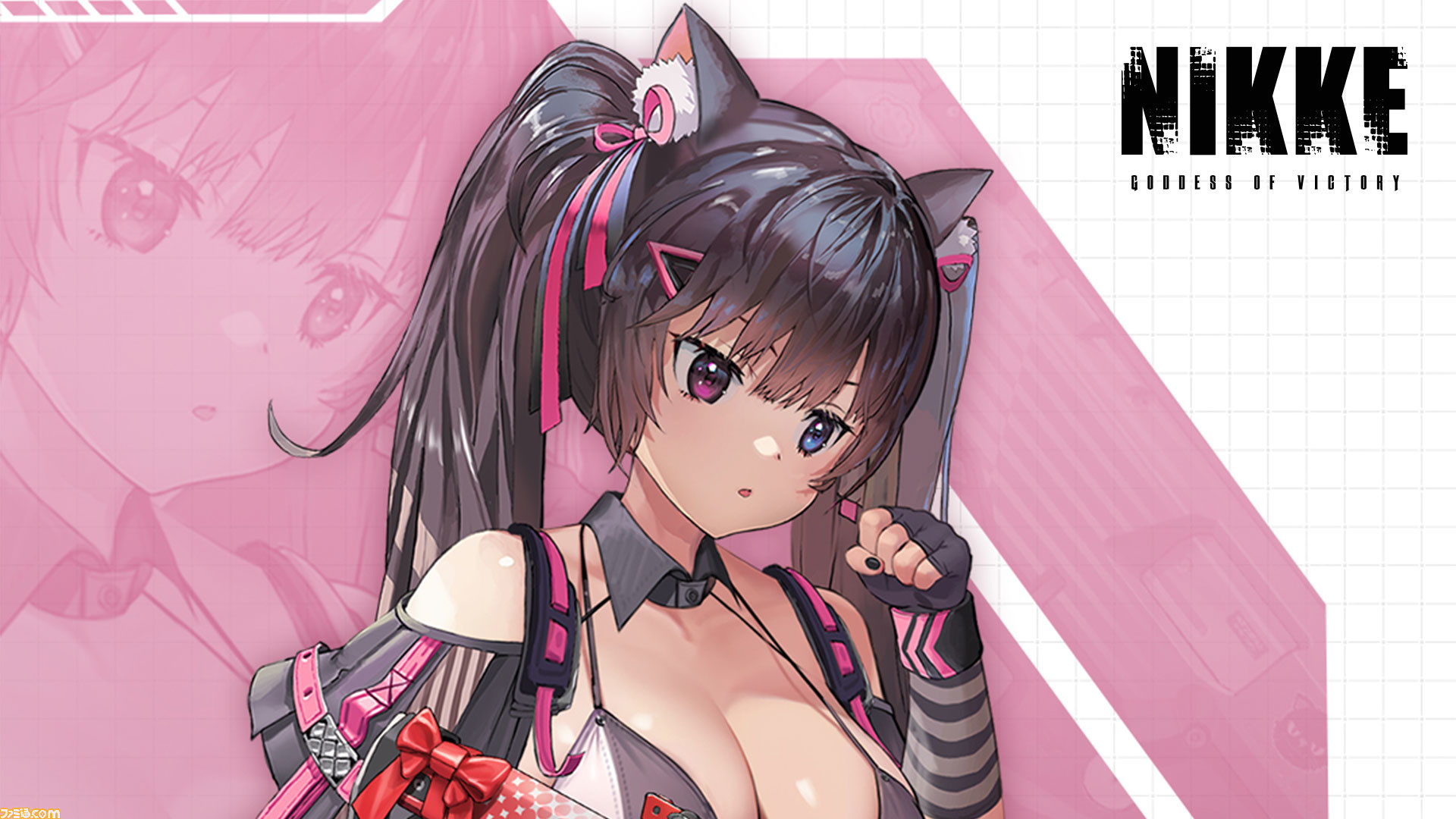 NIKKE】ネロ(声：竹達彩奈)のイラストが公開。見た目も性格も猫