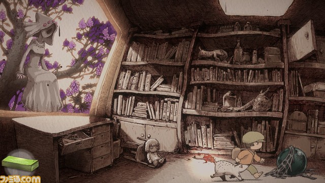 Switch/Steam向けアドベンチャーゲーム『OU』発売日が8月31日に決定。懐かしい児童書の柔らかな絵で描かれる世界を舞台に展開される“だれかのための物語”