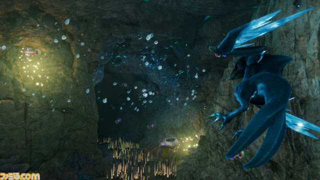 【BitSummit Let's Go!!】海中アクション『グレイシャード』 が試遊可能。幻想的な海の中を探索し巨大化したワニなどと戦っていく