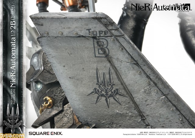 『ニーアオートマタ』2Bのハイエンドフィギュアが予約開始。スラリとしたボディラインや印象的なスカートを3分の1スケールで再現