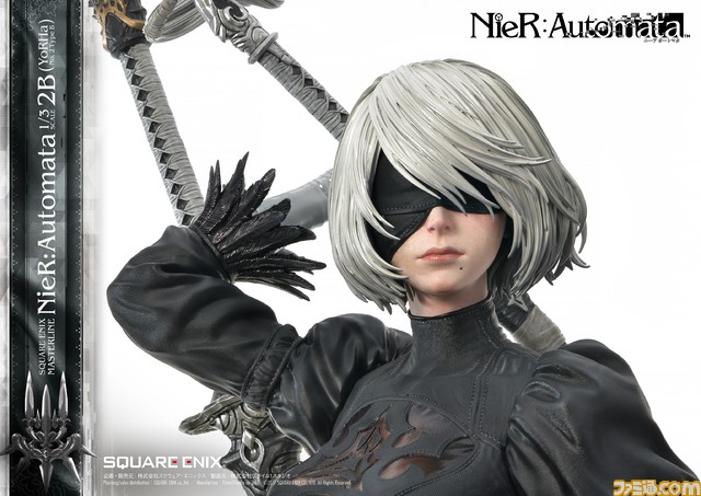 『ニーア オートマタ』2Bのハイエンドフィギュアが予約開始。見惚れるようなボディラインや衣装の造形を3分の1スケールで再現 | ゲーム ...