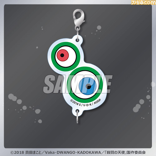 『殺戮の天使』オンラインくじが7月13日12時より発売。レイやザックのアクリルスタンドフィギュアがかわいい