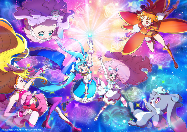 『映画プリキュアオールスターズＦ』予告編、16人のプリキュアが描かれたポスタービジュアル解禁。4年ぶりにミラクルライトが復活