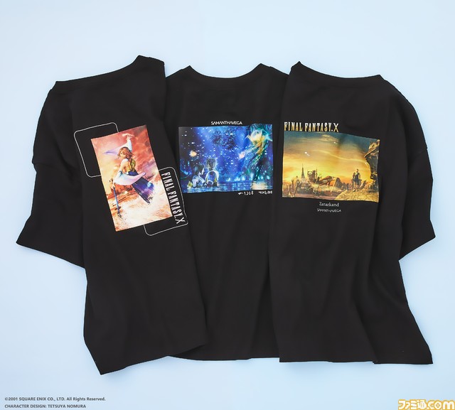サマンサタバサの『FF7』『FF10』コラボアイテムが予約開始。ティーダやユウナの武器チャームや“アルベド語”総柄ハンドバッグ・財布が登場