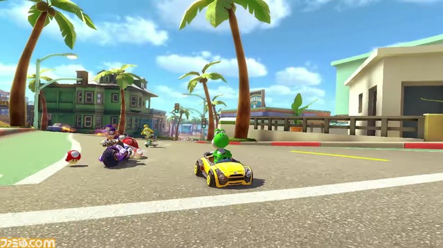 『マリオカート8 デラックス』コース追加パス第5弾が本日(7/12)より配信開始。新コース“シャボンロード”を含む8コースとボスパックン、ハナチャン、カメックが追加