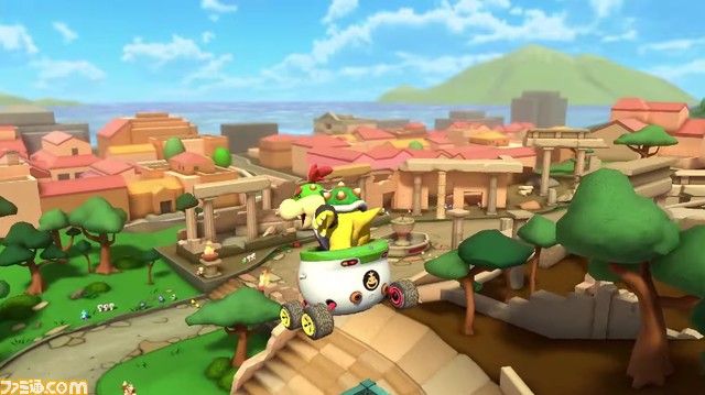 『マリオカート8 デラックス』コース追加パス第5弾が本日(7/12)より配信開始。新コース“シャボンロード”を含む8コースとボスパックン、ハナチャン、カメックが追加