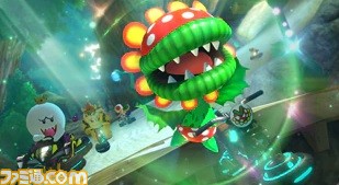 『マリオカート8 デラックス』コース追加パス第5弾が本日(7/12)より配信開始。新コース“シャボンロード”を含む8コースとボスパックン、ハナチャン、カメックが追加