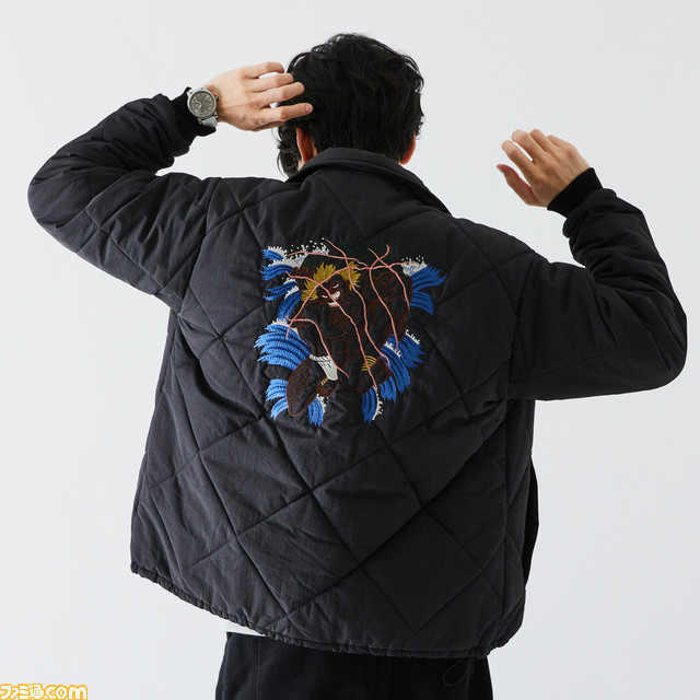 『グラップラー刃牙』バキ、勇次郎の鬼の貌、花山薫の侠客立ちをデザインした腕時計、アウターなど地上最強コラボアイテム全5種が予約開始