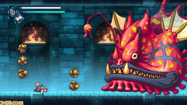 『幻日のヨハネ -BLAZE in the DEEPBLUE-』デモ版先行レビュー。しっかり歯応えのあるメトロイドヴァニア系2Dアクションと、ドット絵で描かれるヨハネがかわいい