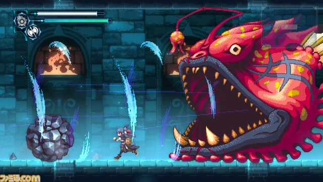 『幻日のヨハネ -BLAZE in the DEEPBLUE-』デモ版先行レビュー。しっかり歯応えのあるメトロイドヴァニア系2Dアクションと、ドット絵で描かれるヨハネがかわいい