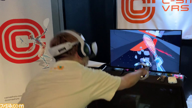 PS VR2『C-Smash VRS』体験リポート。息詰まるラリーの応酬やハイレベルな技と精神力のぶつかり合いのテンションが味わえる【BitSummit Let's Go!!】