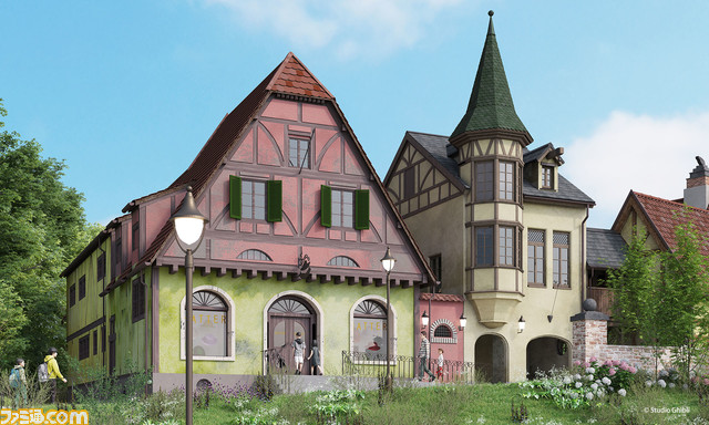 ジブリパーク『もののけ姫』の風景をイメージした“もののけの里”が11月1日、『魔女の宅急便』『ハウルの動く城』の建物が並ぶ“魔女の谷”が2024年3月16日より開園