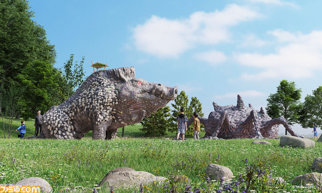 ジブリパーク『もののけ姫』の風景をイメージした“もののけの里”が11月1日、『魔女の宅急便』『ハウルの動く城』の建物が並ぶ“魔女の谷”が2024年3月16日より開園