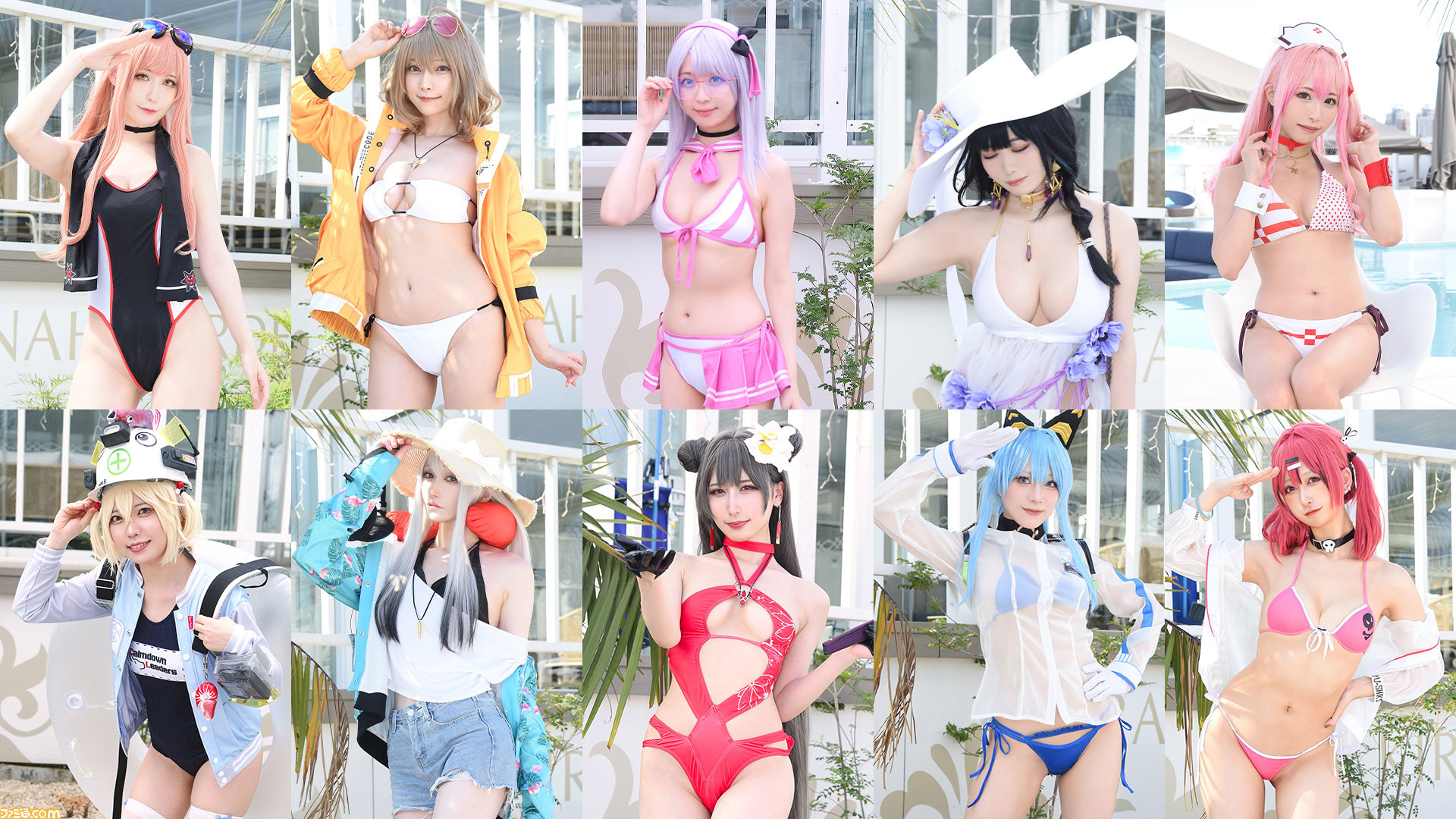 素人競泳水着集合画像 NIKKE】水着コスプレまとめ。東雲うみやyamiなど、動画企画を彩った水着ニケの独占ショットをお届け【写真40枚】 |  ゲーム・エンタメ最新情報のファミ通.com