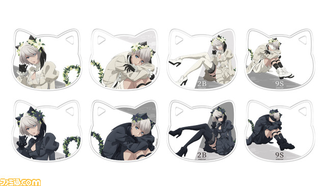 アニメ『ニーア オートマタ』ナンジャタウンでコラボイベントが8月11日に開催決定。猫耳姿の2Bと9Sがかわいい