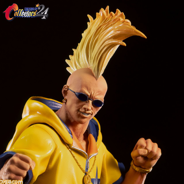 『餓狼伝説SPECIAL』ダック・キングがフィギュア化。通常・2Pカラーの2種展開。A3背景ポスターやステッカー、専用台座が付属