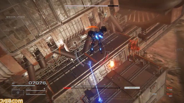 【AC6】『アーマード・コア6』最新映像が公開。巨大兵器やライバルACとの高速戦闘、アセンブル画面が詰め込まれた12分間