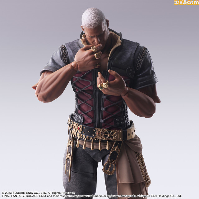 『FF16』クライヴやトルガルなどドミナントたちのフィギュアが予約を開始。表情パーツやポーズを自在に変形させて、作中のシーンを再現可能